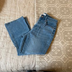 Loft Curvy High Waist Kick Crop 29/8